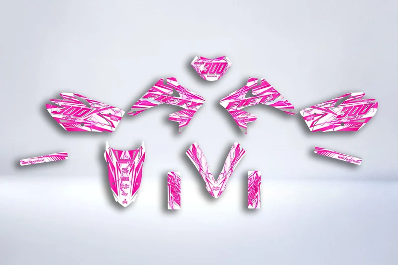 Kit Déco PEUGEOT XPS 2006-2012 - PINKLASH