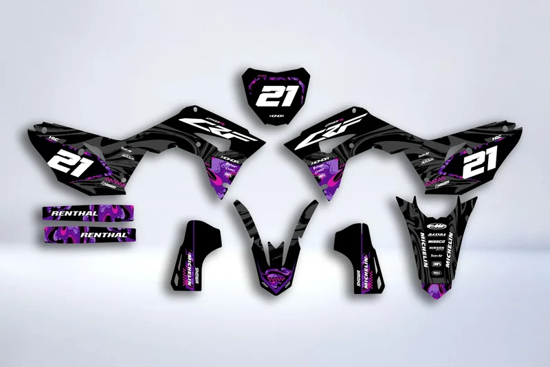 Kit déco HONDA CRF 250 R (2018-2021) - SHREDIX