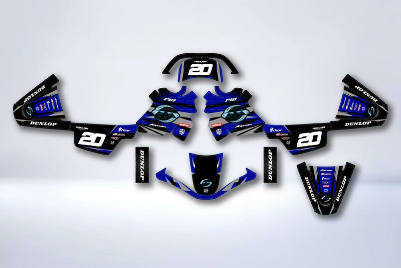 Kit déco YAMAHA PIWI PW 50 80 1990-2025 - VOLTIX