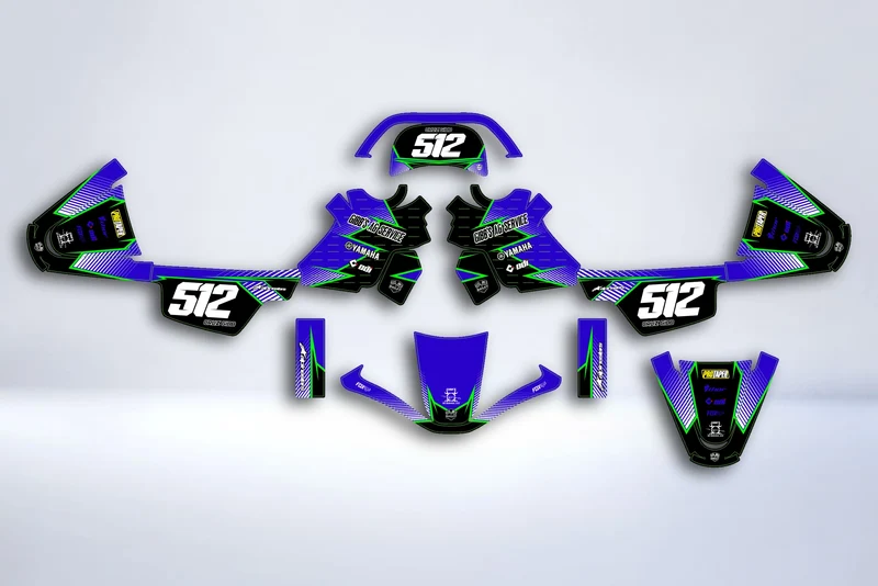 Kit déco YAMAHA PIWI PW 50 80 1990-2025 - TORZIX