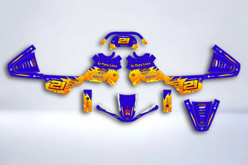 Kit déco YAMAHA PIWI PW 50 80 1990-2025 - VYTRIX