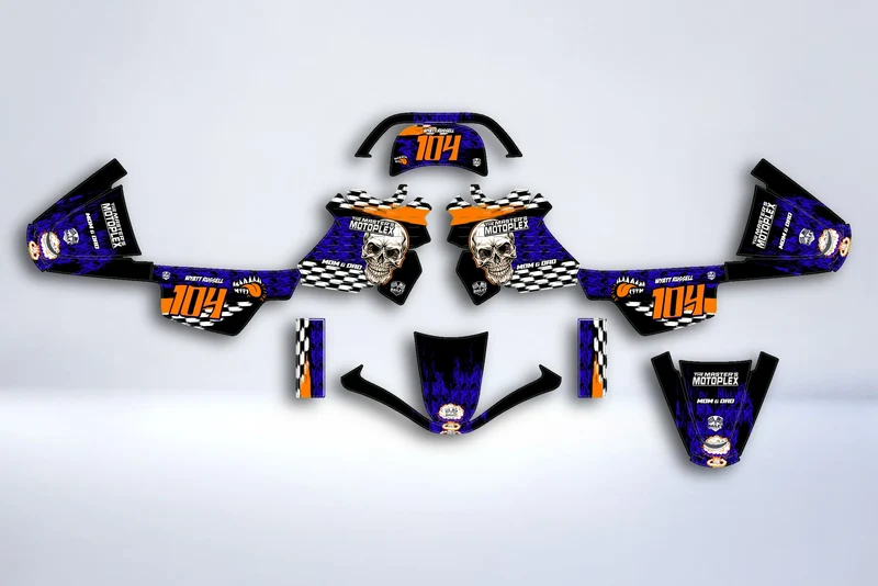 Kit déco YAMAHA PIWI PW 50 80 1990-2025 - SKORCH