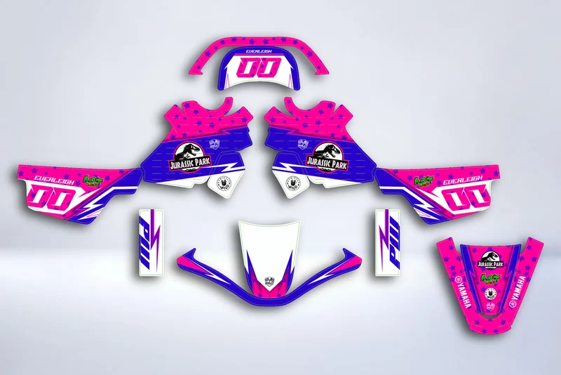 Kit déco YAMAHA PIWI PW 50 80 1990-2025 - MOTRIX