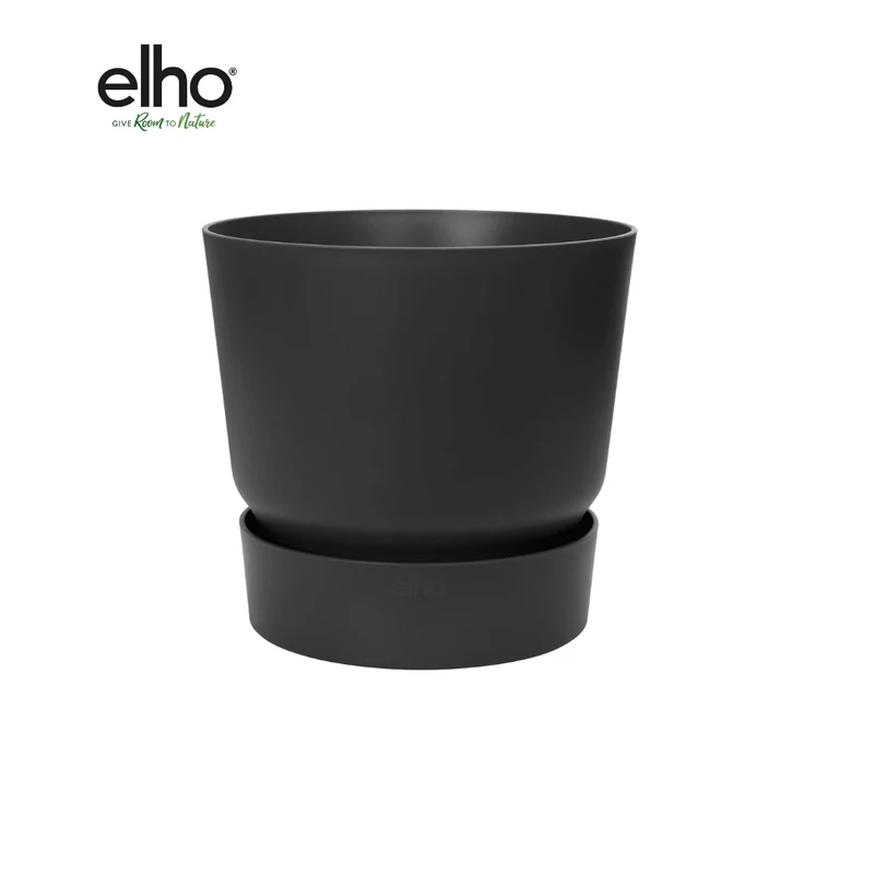 Topf elho Greenville Round schwarz - D24 x H23