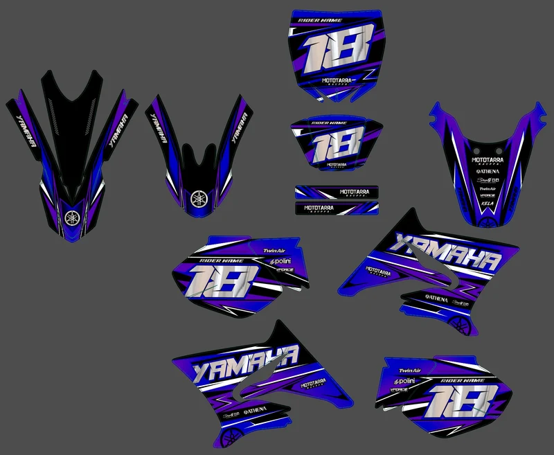 Kit Déco Yamaha DT 50 2003-2020 - STRYKZ