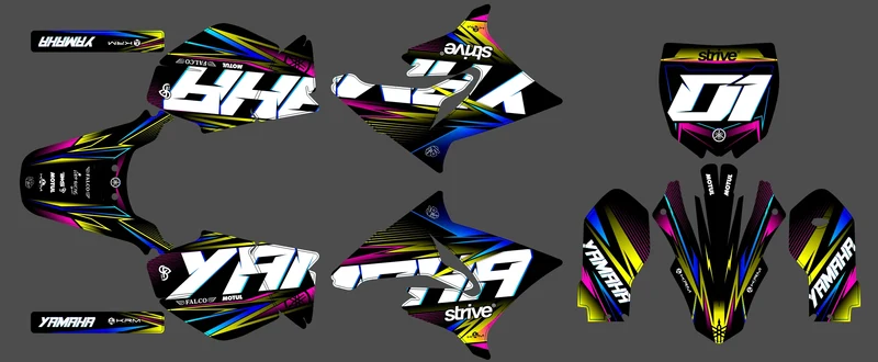 Kit Déco Yamaha DT 50 2003-2020 - SKORCH