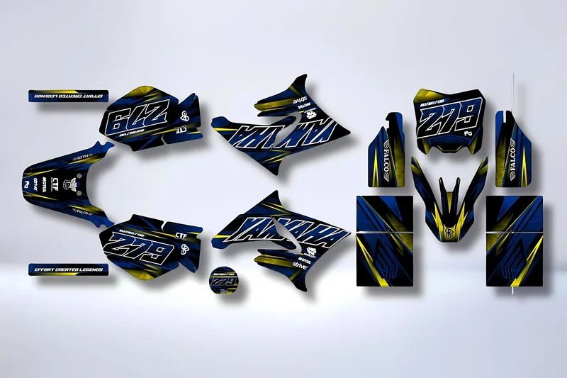 Kit Déco Yamaha DT 50 2003-2020 - ZANTRAX