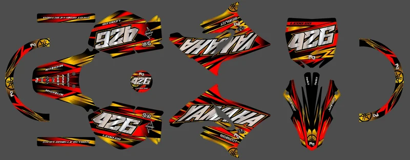 Kit Déco Yamaha DT 50 2003-2020 - MUDVOLT