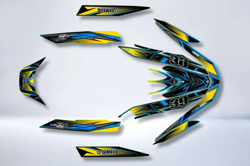 Kit déco Yamaha FZR FZS 1800 SHO 2009-2013 Waverunner - GRYNDRA