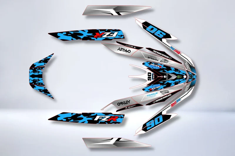 Kit déco Yamaha FZR FZS 1800 SHO 2009-2013 Waverunner - TORVEX