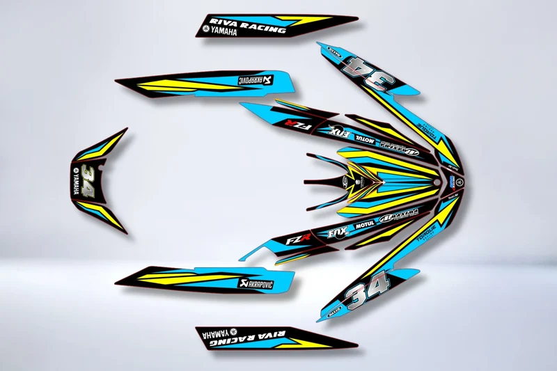 Kit déco Yamaha FZR FZS 1800 SHO 2009-2013 Waverunner - ZYNKOR