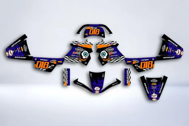 Kit déco YAMAHA PIWI PW 50 80 1990-2025 - XENZOR