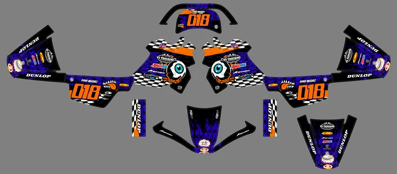Kit déco YAMAHA PIWI PW 50 80 1990-2025 - XENZOR