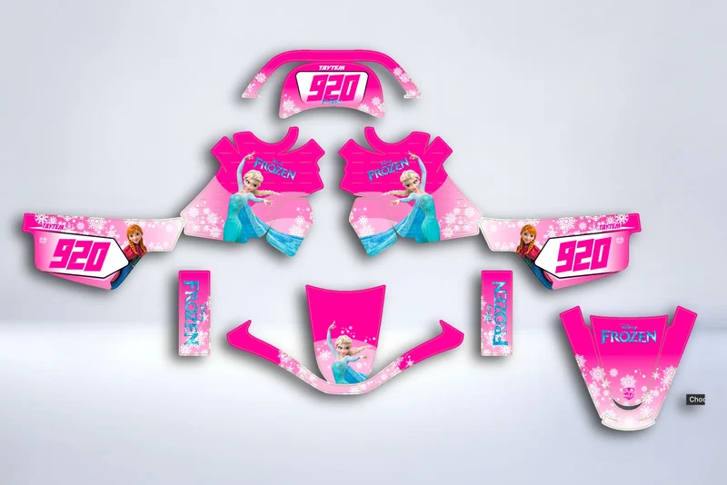 Kit déco YAMAHA PIWI PW 50 80 1990-2025 - KRYPTIX