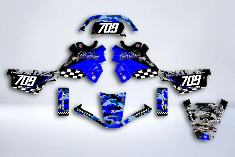 Kit déco YAMAHA PIWI PW 50 80 1990-2025 - NITRIX