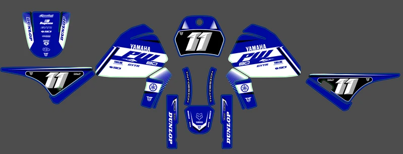 Kit déco YAMAHA PIWI PW 50 80 1990-2025 - CLASSY