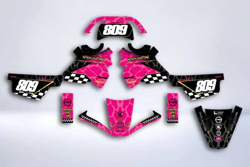 Kit déco YAMAHA PIWI PW 50 80 1990-2025 - TORNIX