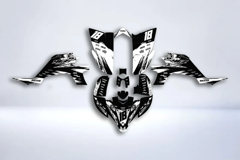 Kit déco Yamaha YFZ 450 R RAPTOR 2003-2008 - KORVYN