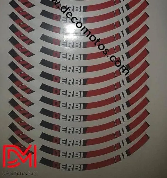 Liserets de Jantes DERBI (pour 2 jantes)