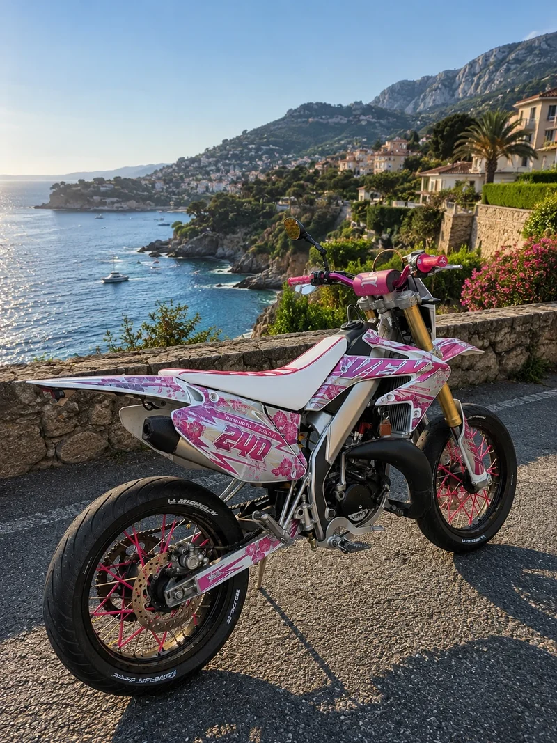 Kit Déco HM Vent Derapage 50cc 2006-2025 - FLOWER