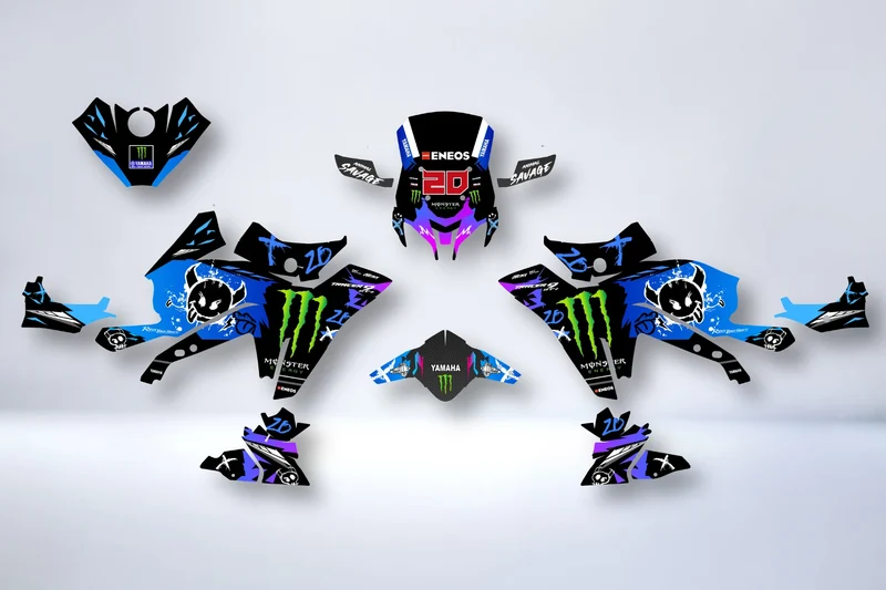 Kit Déco Yamaha Tracer 9 GT 2021-2024 - RUDE