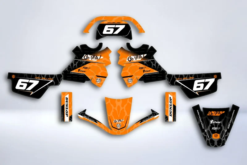 Kit déco YAMAHA PIWI PW 50 80 1990-2025 - RAZKOR