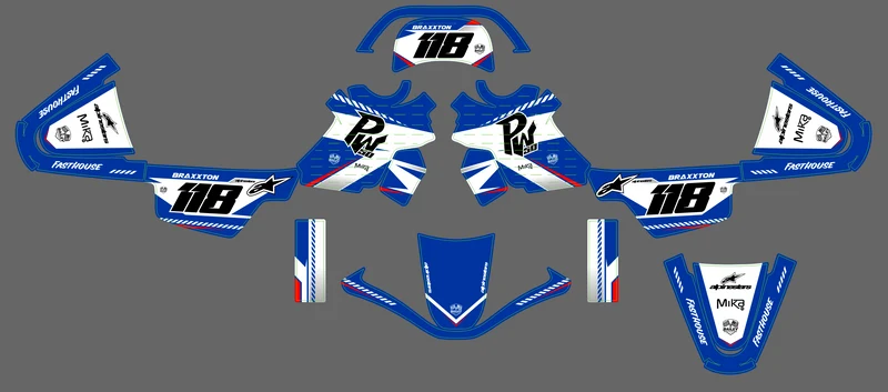Kit déco YAMAHA PIWI PW 50 80 1990-2025 - VEXTRON
