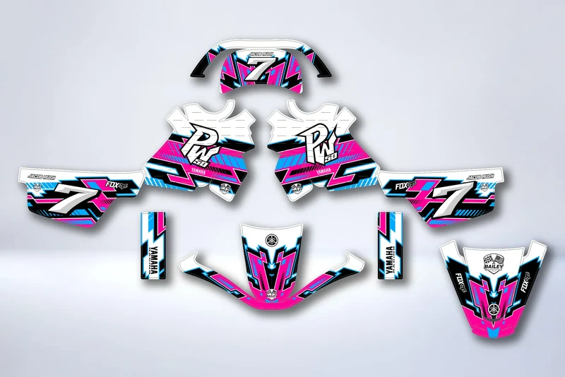 Kit déco YAMAHA PIWI PW 50 80 1990-2025 - VOLTIX