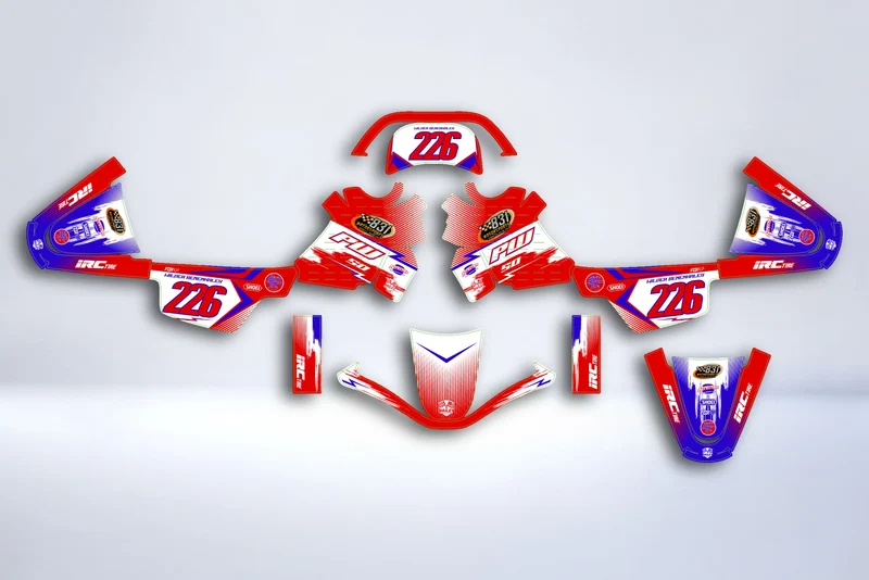 Kit déco YAMAHA PIWI PW 50 80 1990-2025 - RUKKUS