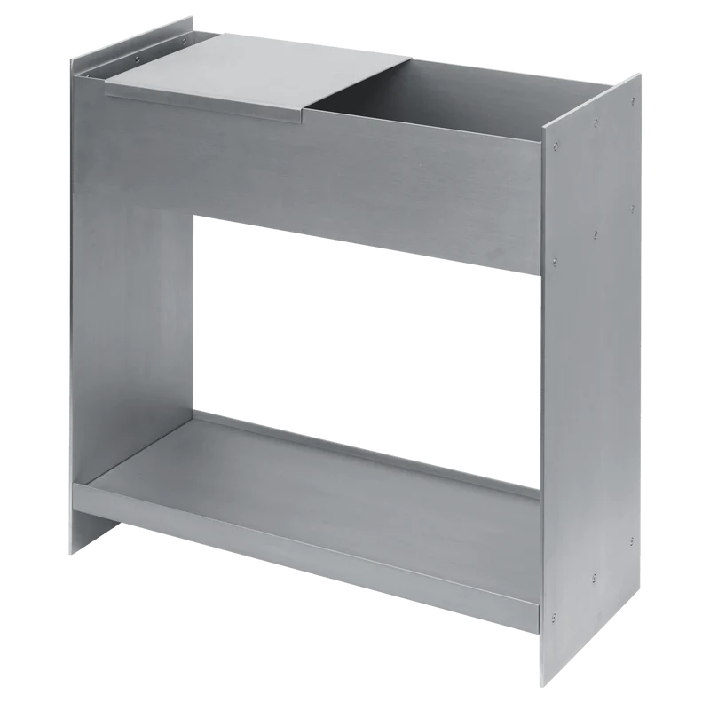 Lager Plant Box mit Regal Aluminium - ferm LIVING