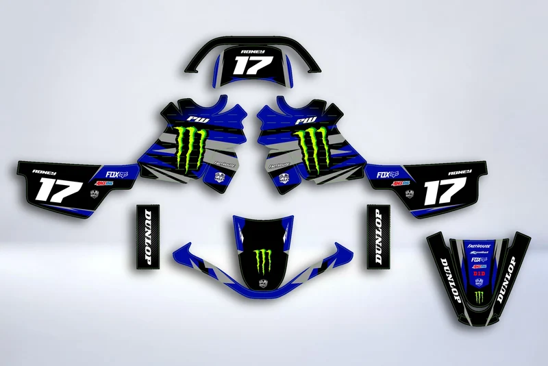 Kit déco YAMAHA PIWI PW 50 80 1990-2025 - VOLTIX