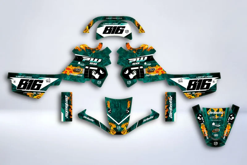 Kit déco YAMAHA PIWI PW 50 80 1990-2025 - ZYNTRIX