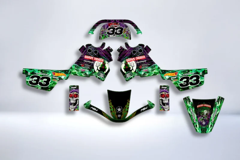 Kit déco YAMAHA PIWI PW 50 80 1990-2025 - VORTIX