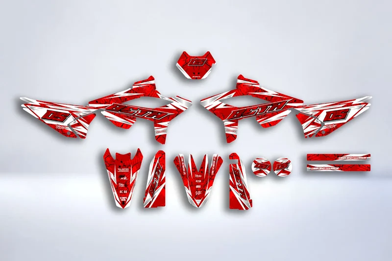 Kit Déco BETA 50 RR 2021-2022 - BLOOD