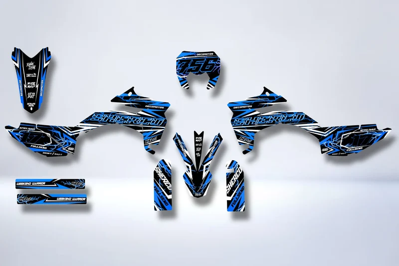 Kit Déco Sherco SE-R SM-R 50cc 2013-2026 - STELLAR BLUE WHITE