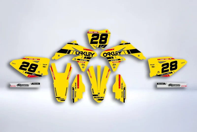 Kit déco SUZUKI RMZ 250 2010-2018 - STRYKR