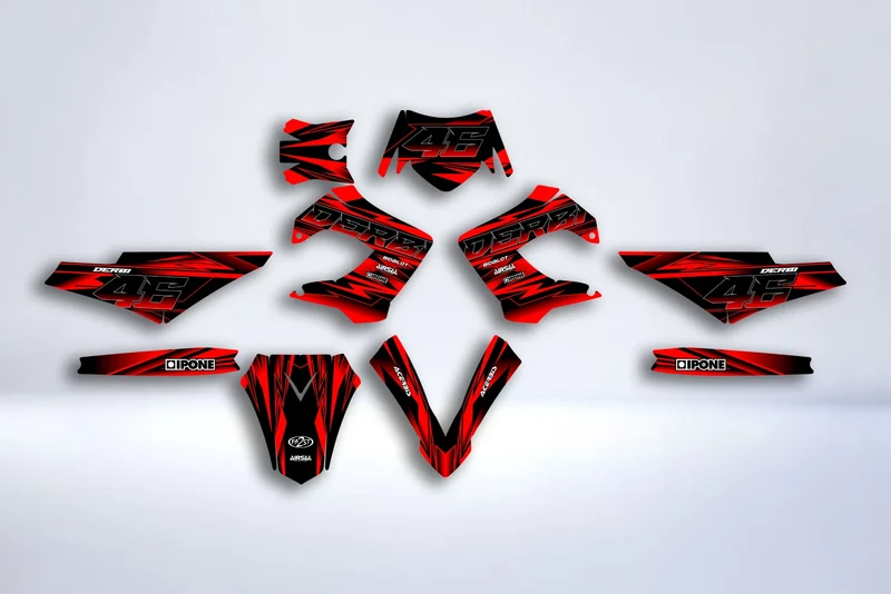 Kit Deco DERBI carénages Victoria Bull Tun'R - TORQXON