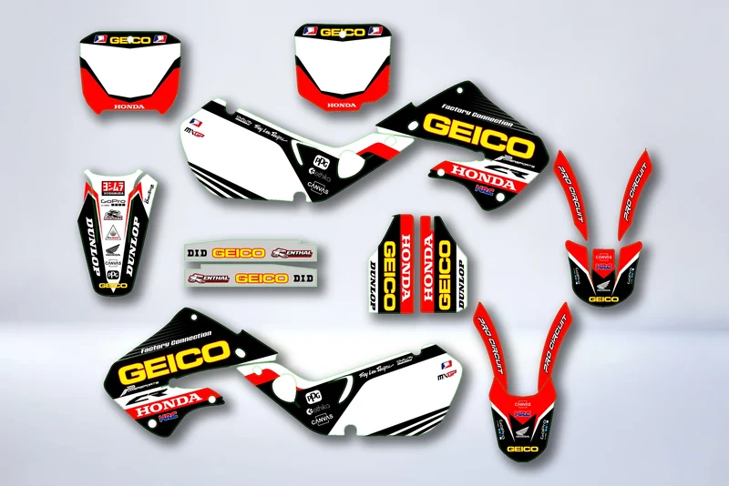 Kit déco HONDA CR 125-250 1997-1999 - VOLTIX