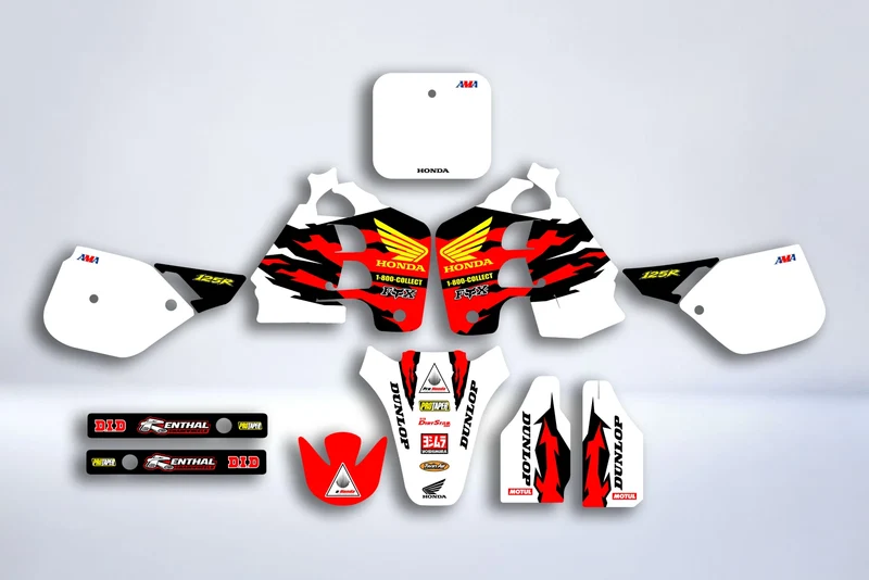 Kit déco HONDA CR 125-250 1988-1990 - KRYPTIX