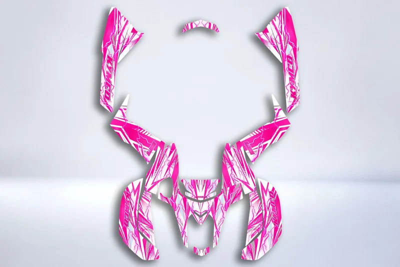 Kit déco KYMCO MAXXER 300 2004-2017 - PINKLASH