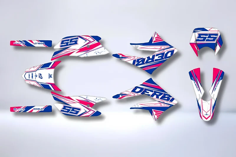 Kit Déco DERBI X-TREME / RACING 2011-2017 - VELTRIX