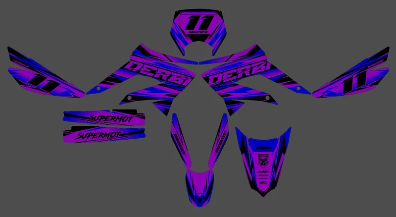 Kit Déco DERBI X-TREME / RACING 2011-2017 - SKORCH