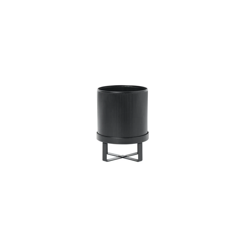 Bau Pot small Blumentopf schwarz - ferm Living