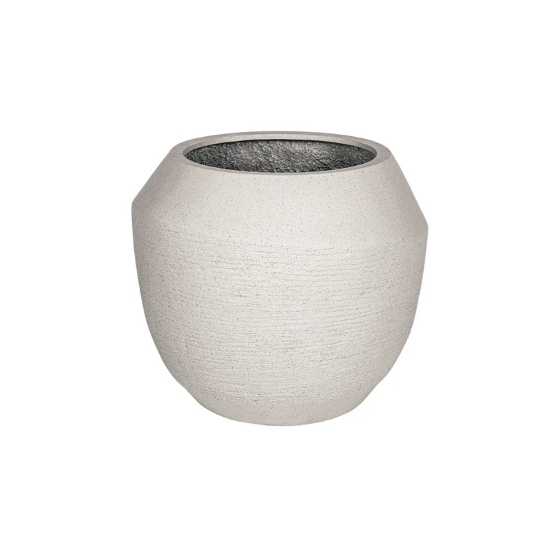Pflanzkübel Ruvido Sand - D54 x H47 – online kaufen