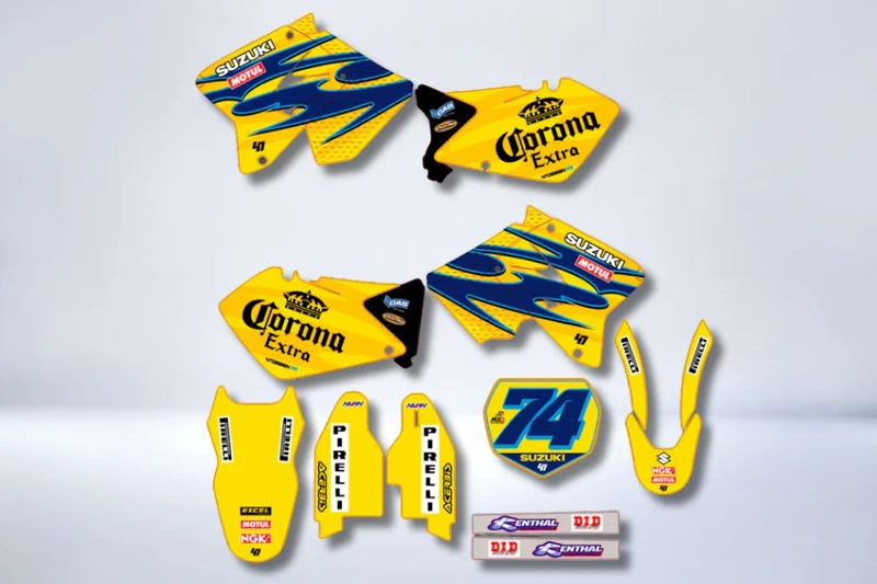 Kit déco SUZUKI RM 125-250 2001-2012 - ZENDYX