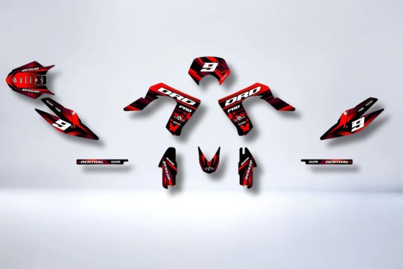 Kit Deco DERBI DRD PRO - RED