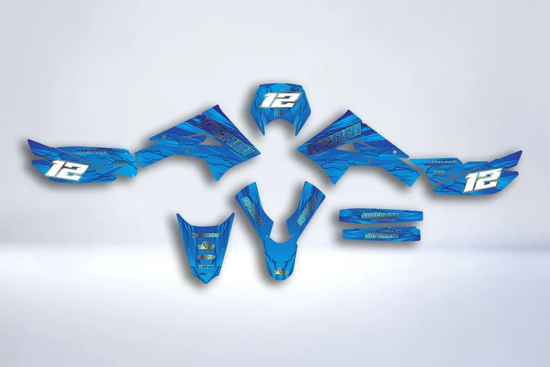 Kit Déco DERBI X-TREME / RACING 2011-2017 - SEA