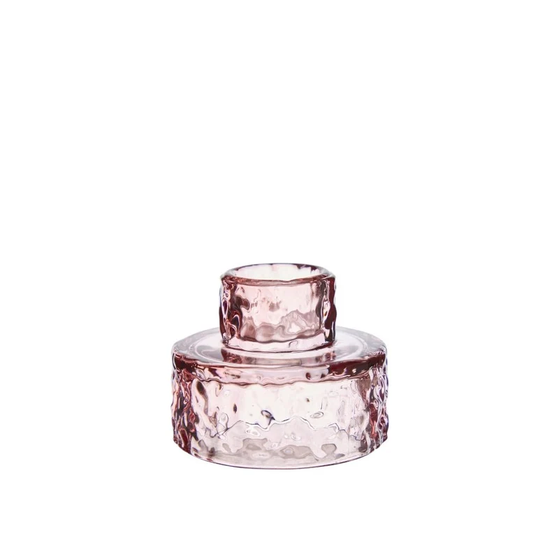 2-in-1 Kerzenhalter aus Glas DILAN - Wikholm Form