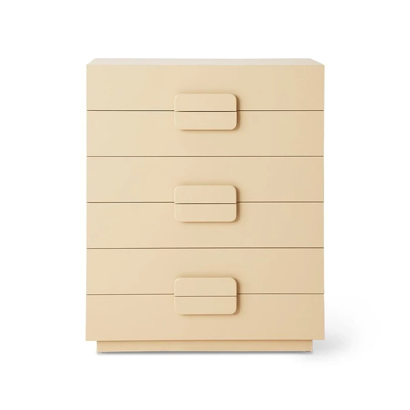 Schubladenschrank Spacious Drawer Cream (80x40,5x98 cm) - HKliving