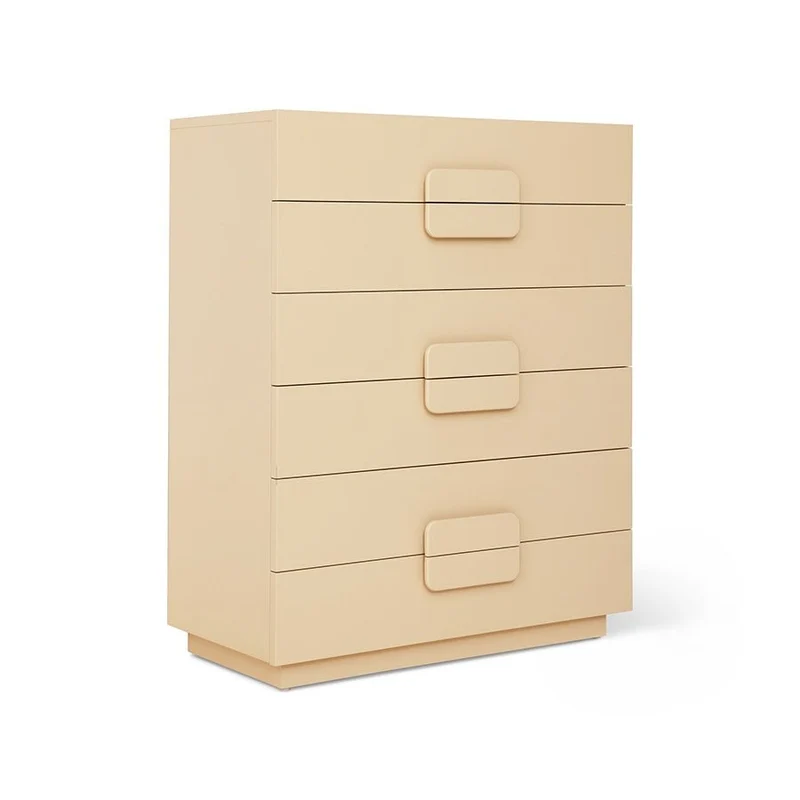 Schubladenschrank Spacious Drawer Cream (80x40,5x98 cm) - HKliving